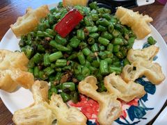 榄菜肉碎四季豆-渔米粥(罗湖店)