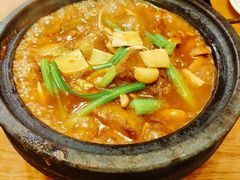 石锅自磨黑豆腐-粤仔湾砂锅粥(滨湖万达店)