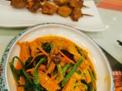 菠菜面筋-巴依老爷新疆美食(清华东门店)