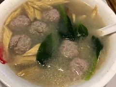生汆丸子汤-子午路张记肉夹馍(小寨西路店)