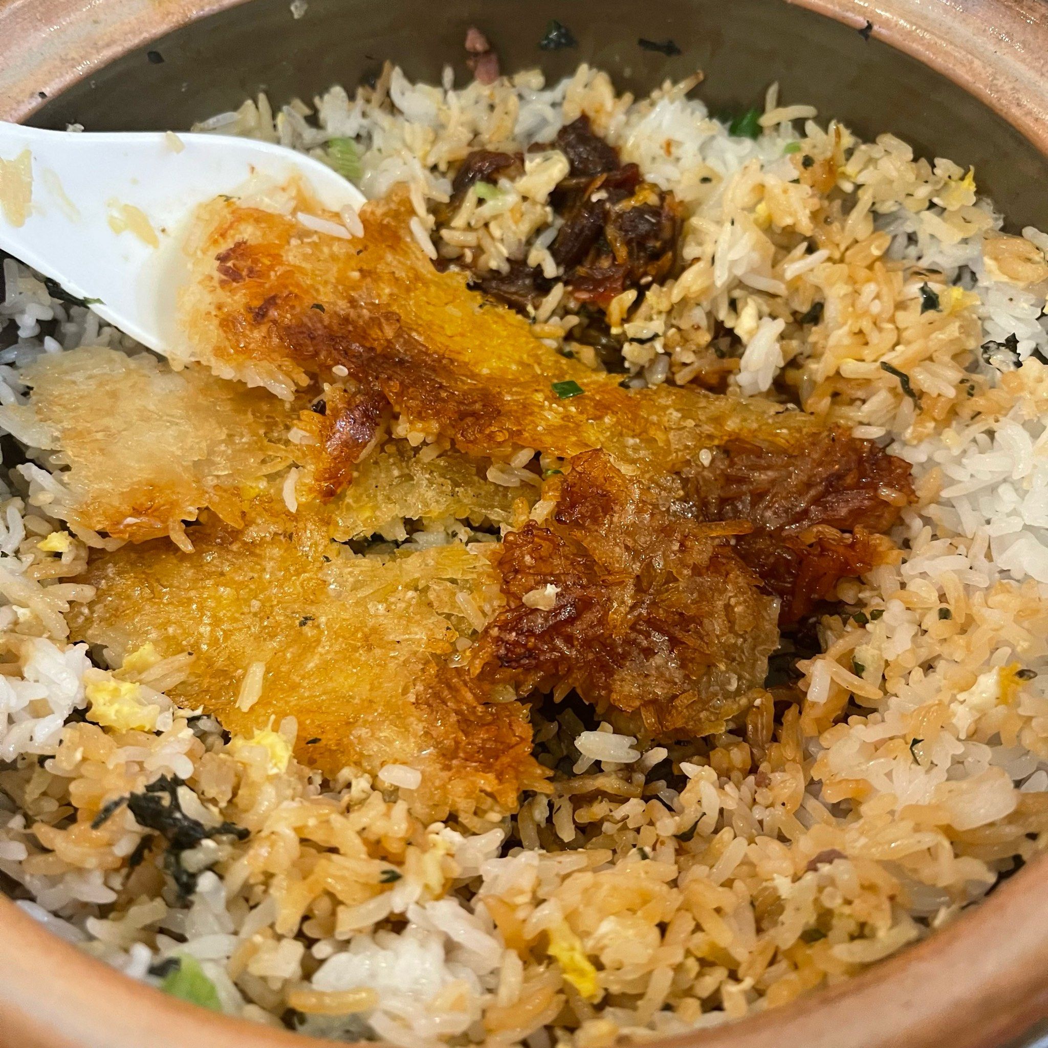 饭焦超漂亮煲仔饭