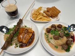 香烤三文鱼配时蔬-宜家·瑞典风味餐厅(无锡店)