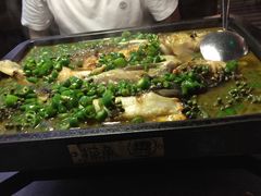-探鱼·鲜青椒爽麻烤鱼(广州花都来又来店)