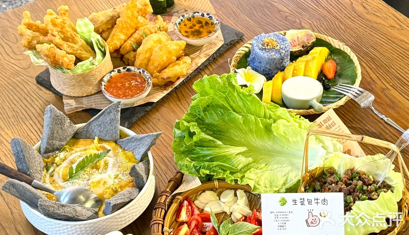 在版纳！好吃又好拍的埃及露营风⛺️餐厅！ 