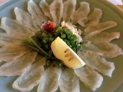 河豚生鱼片-天正河鲀·河豚亭(大连店)