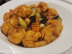 丝瓜烩面筋-福来居烤鸭店(天坛二店)