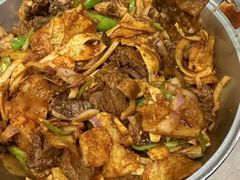 -尕有炕锅烤羊肉