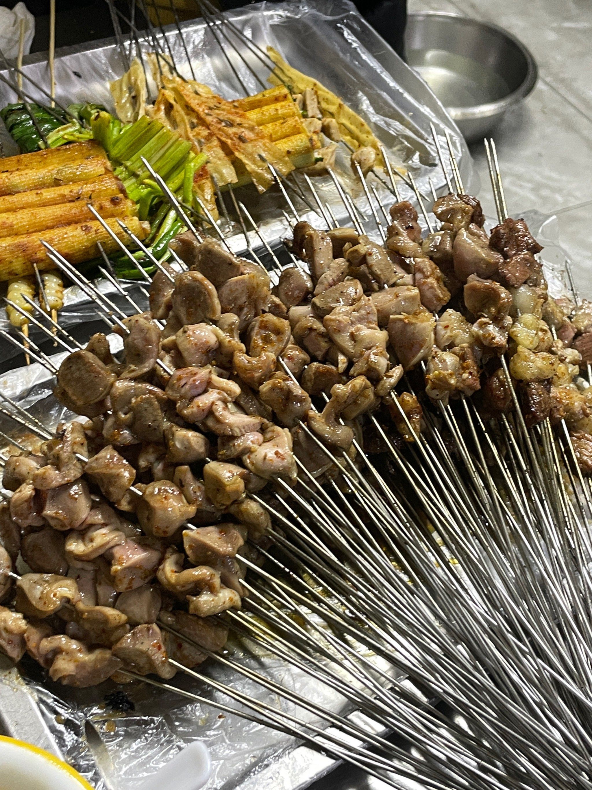 自烤脆皮小郡肝