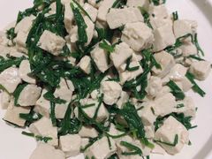 沙葱拌豆腐-宁夏国强手抓羊肉·清真菜(未央路凤三店)