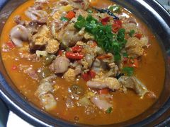 干锅鱼杂-鸭王烤鸭店(三里河店)