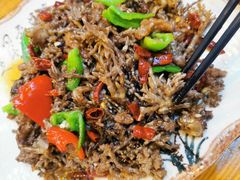 牛肉炒猫爪姑-下梅人家土菜馆(历史文化餐厅度假区店)