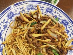 生爆牛肉丝拌面-阿扁杭州面(苗圃店)