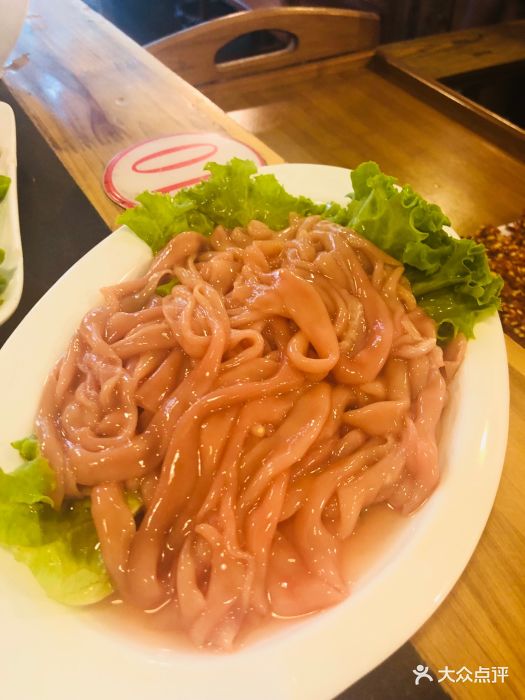 小辣椒重庆老火锅-鸭肠图片-北京美食-大众点评网