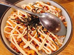 炸鸡沙拉饭-小池屋创意料理