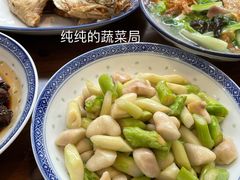 芦苇菱角芦笋炒-兰边碗(鼓楼店)