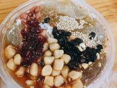 玫瑰花蜜冰粉-贺记蛋烘糕(文庙西街店)