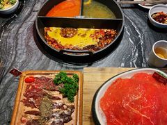 -热火朝天鲜切牛肉火锅(南强街巷店)