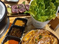 秘制黑椒牛仔骨-胖记烤肉(江汉路店)