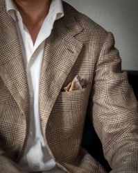 -怒马会 全麻衬西装高级定制