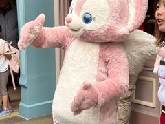 -小镇影院迪士尼小熊Duffy与他的朋友合影地