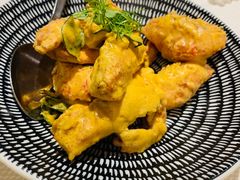 咸蛋黄炒虾-新加坡海鲜共和(名胜世界圣淘沙海滨坊)