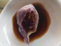 紫甘蓝锅巴馅饺子-宝源饺子(麦子店街店)