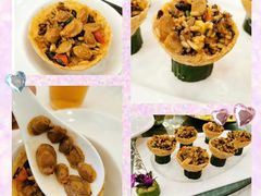 燕麦野米鲍鱼盏-小榄公饭店·岭南庭院餐厅(民安北路店)