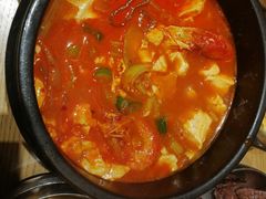 海鲜嫩豆腐汤-姜虎东白丁烤肉(苏州中心店)