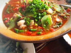 半汤鲜椒牛蛙-不相离盐帮菜(郎园店)