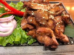 烤猪颈肉-荷花泰菜(东方新天地店)