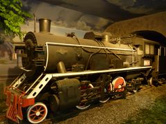 蒸汽火车头1:2模型-大同煤炭博物馆