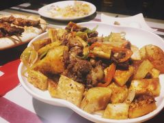 馕炒肉-语言大学-清真食堂