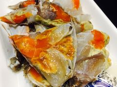 红膏炝蟹-好兄弟郭巨海鲜(天一阁店)