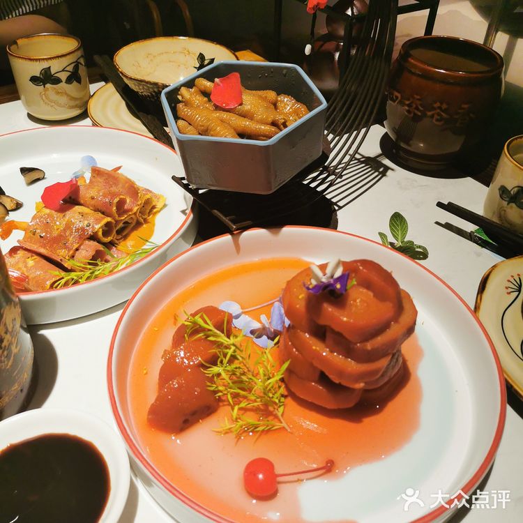 烟雨朦胧杭帮菜雨后行菜