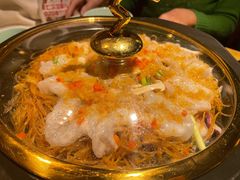 金银蒜蒸凤尾虾-绿茶餐厅(西单老佛爷店)