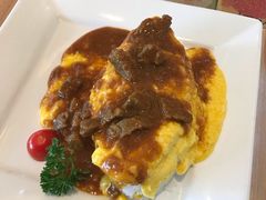 流金闪耀咖喱牛肉蛋包饭-必胜客(江桥万达店)