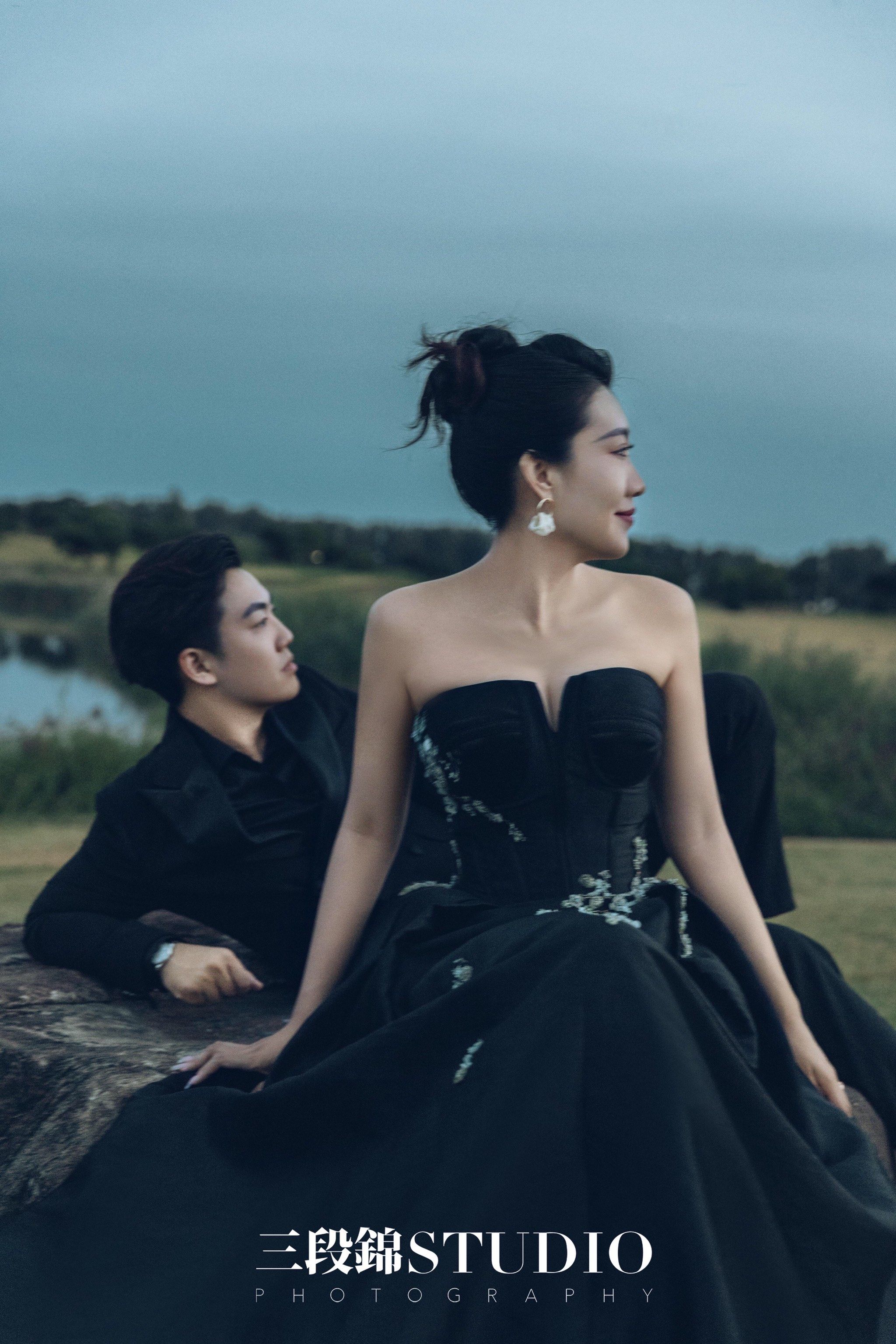 不喜欢跟风!定制了无法翻拍的高级感森系婚纱照/客片分享