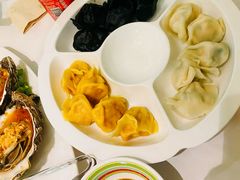 开海招牌虾水饺-开海·红岛海鲜虾水饺(石老人店)