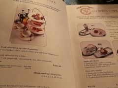 菜单-纽约咖啡馆