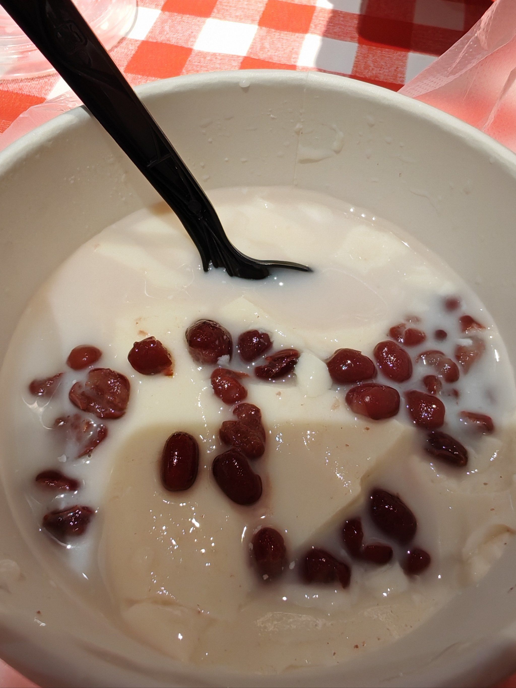 甜豆花#咸豆花vs甜豆花终于有机会尝一下甜豆花了,作为一个山东人我