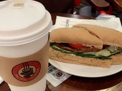 燕麦海盐焦糖拿铁-太平洋咖啡(五月花店)