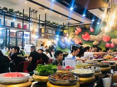 大堂-龍歌自助小火锅(崂山丽达店)