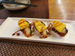 香芒鳗鱼卷寿司-樱の千渡日式料理·铁板烧•烧鸟(金盛田广场店)