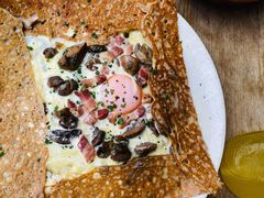 蘑菇熏肉荞麦可丽饼-RAC BAR(安福路店)