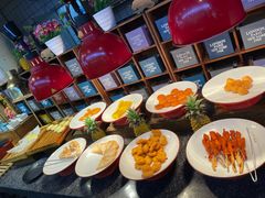 -大漠风炭火烤肉火锅自助餐厅(台山万达店)