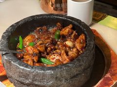 石锅杭椒牛蛙-桂满陇-十里风荷(合生汇店)
