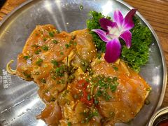 -明洞阿姨·韩式酱蟹烤肉·创意料理(三元桥店)