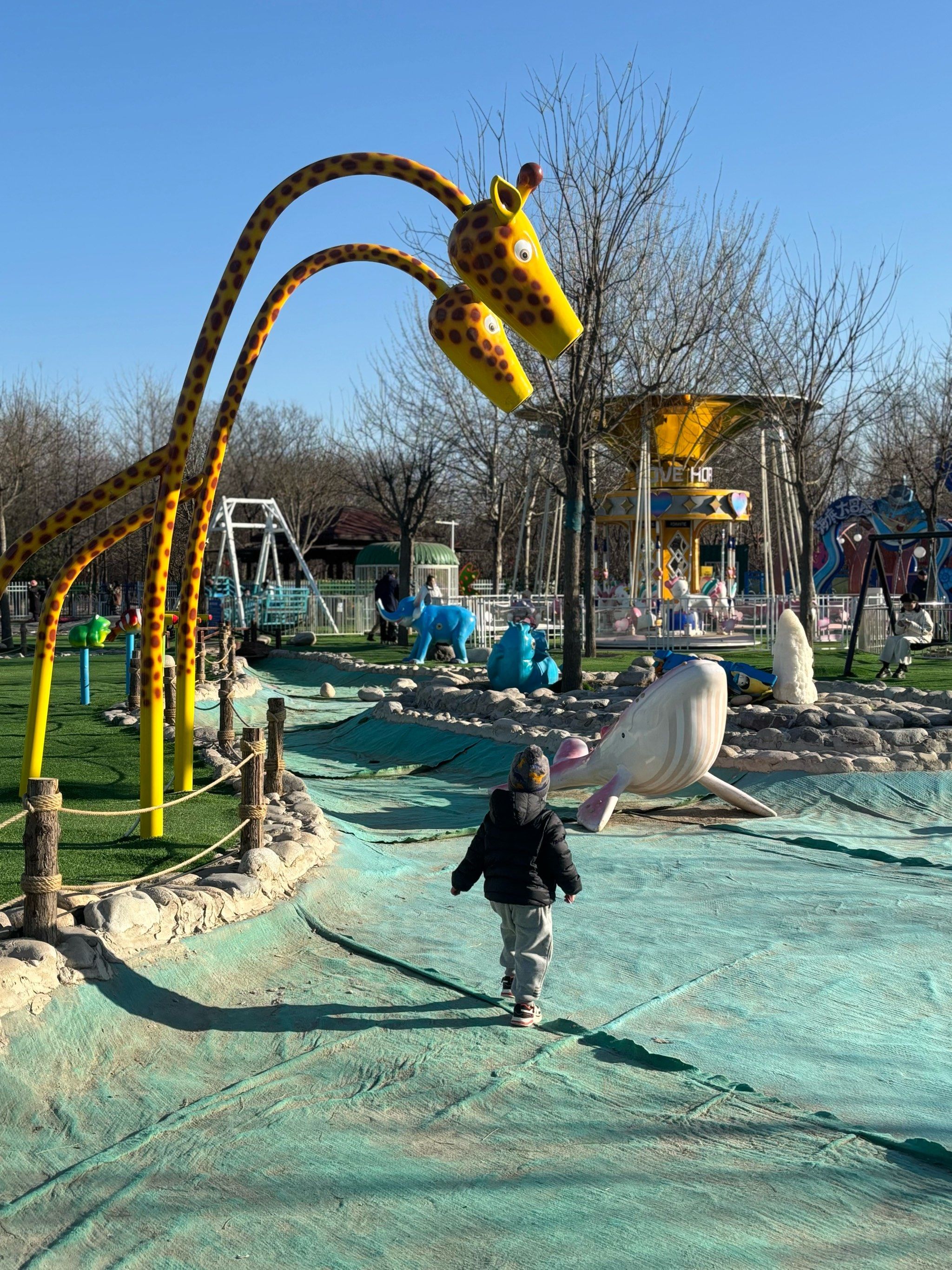 白鹿公园游乐园