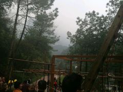 到处都是钢管，还在搭建-梦幻奥陶纪景区