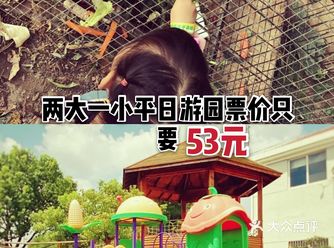 两大一小平日游园票价只需53元